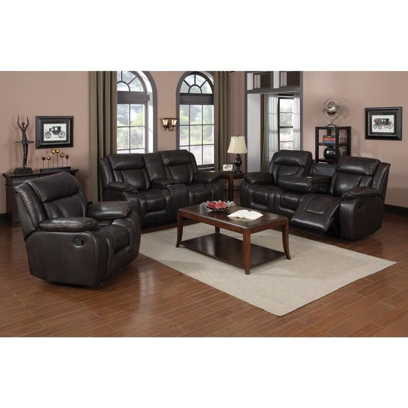 Large Picture of Generation Trade Hudson 660341 Loveseat - Brown