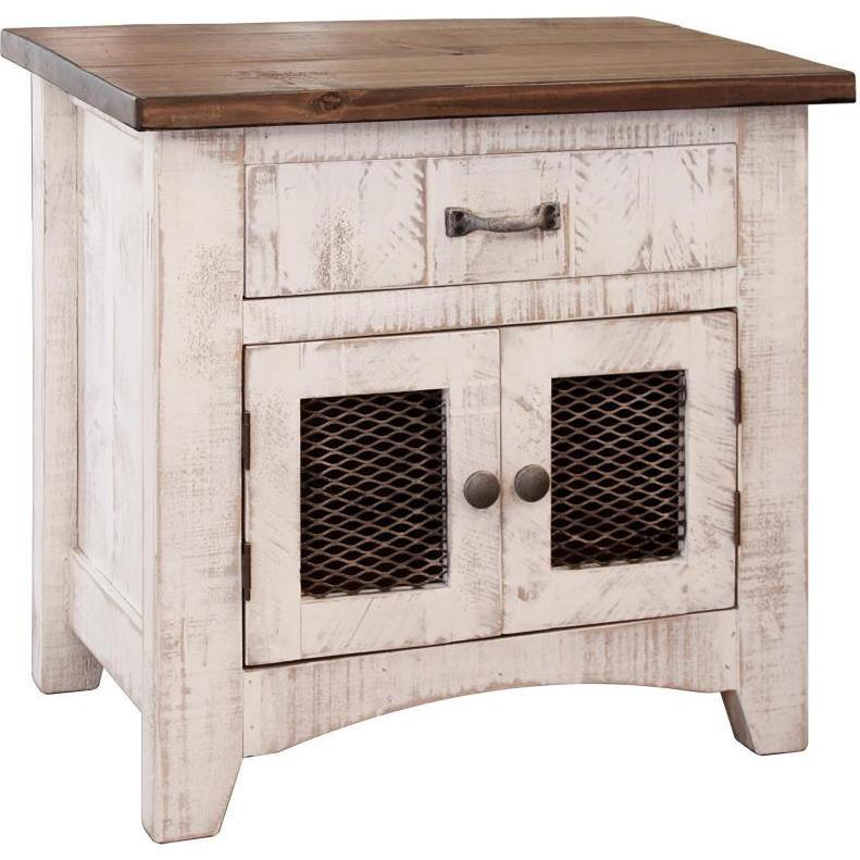International Furniture Direct Pueblo IFD360NTST Nightstand