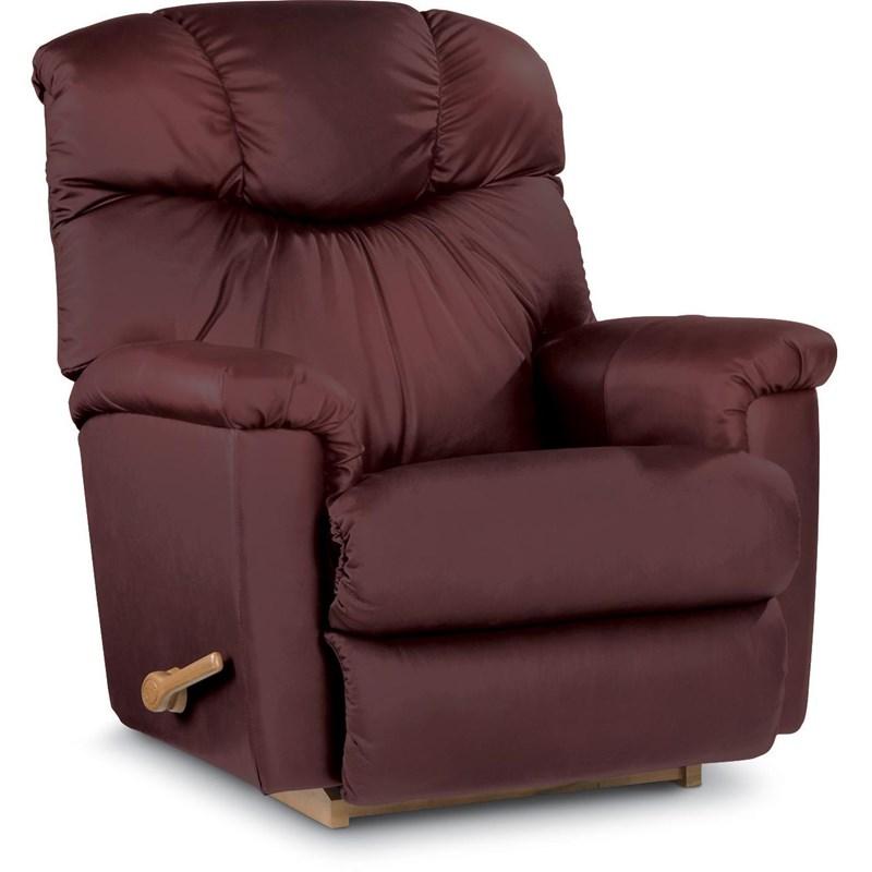 Large Picture of La-Z-Boy Lancer Rocking Recliner - Burgundy