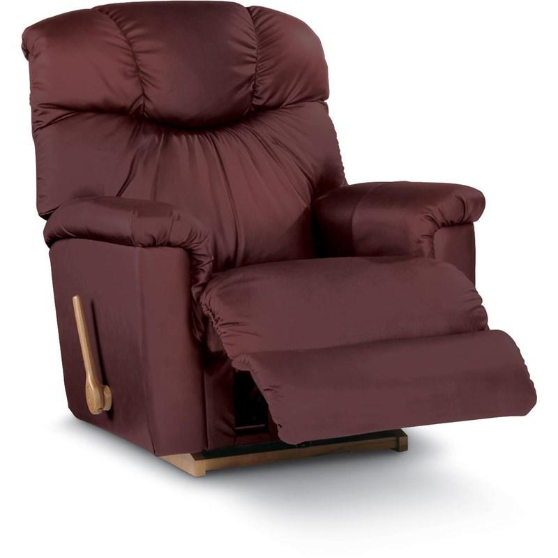 Large Picture of La-Z-Boy Lancer Rocking Recliner - Burgundy