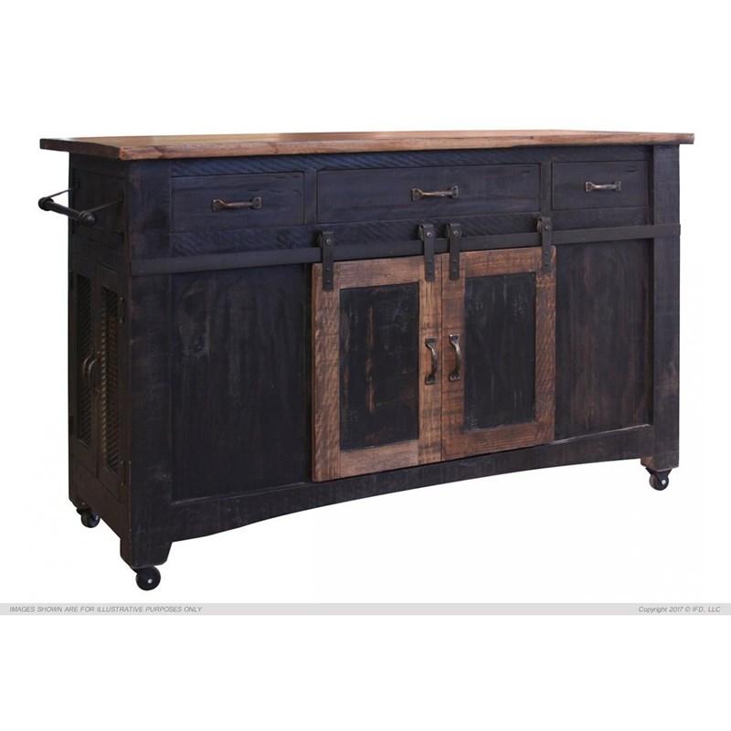 International Furniture Direct Pueblo IFD370ISLAND Island