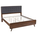 Coaster Furniture Robyn 205131KE Wood Eastern King Platform Bed - Dark Walnut