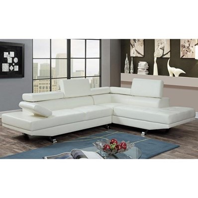 Generation Trade Calais 59713 2 pc Sectional - White