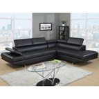 Generation Trade Calais 59723 2 pc Sectional - Black