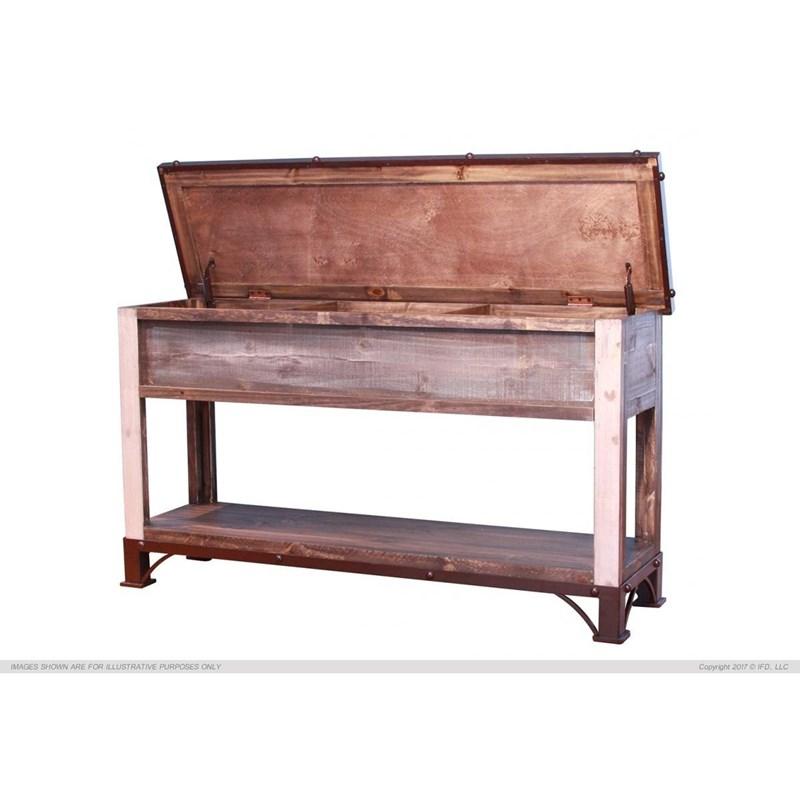 International Furniture Direct Antique IFD975SOFA Sofa Table