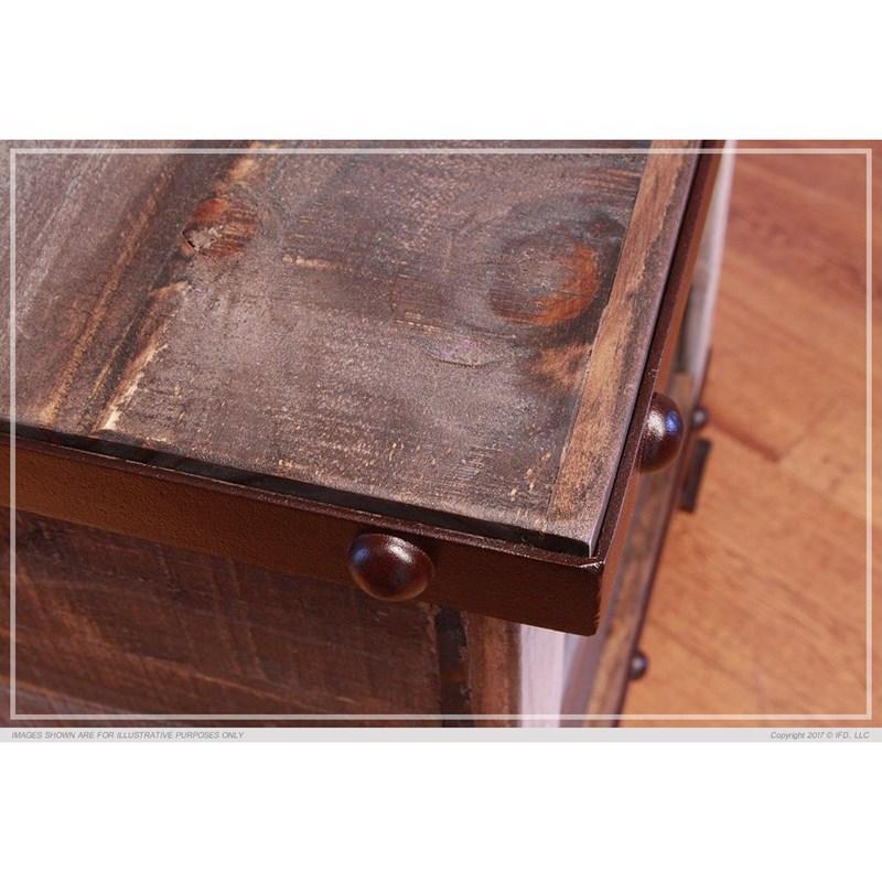 Large Picture of International Furniture Direct Antique IFD975CST Chairside Table