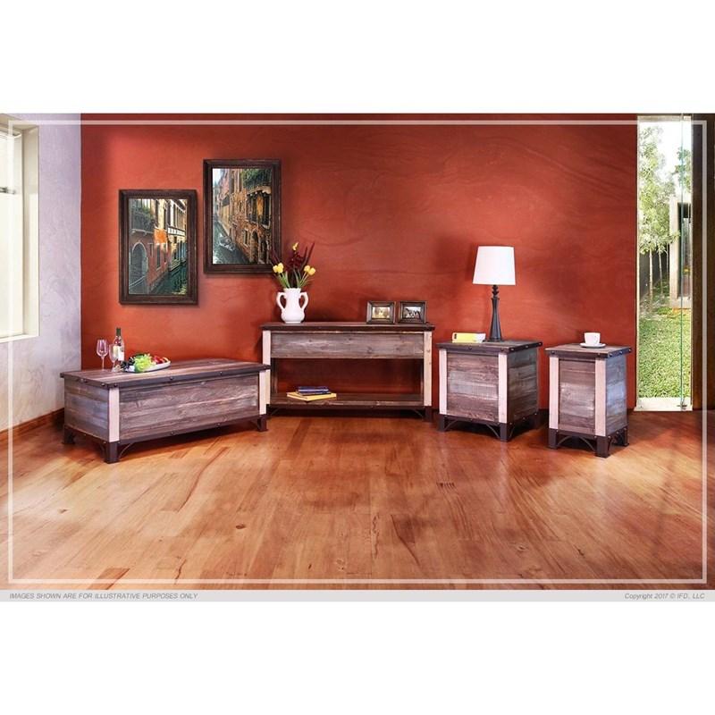 Large Picture of International Furniture Direct Antique IFD975CST Chairside Table