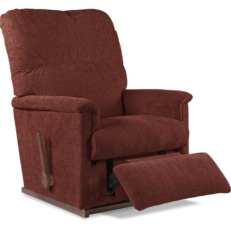 Large Picture of La-Z-Boy Collage Rocking Recliner - Burgundy
