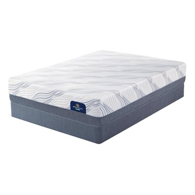Serta Ellwood Plush Mattress Set (Queen)