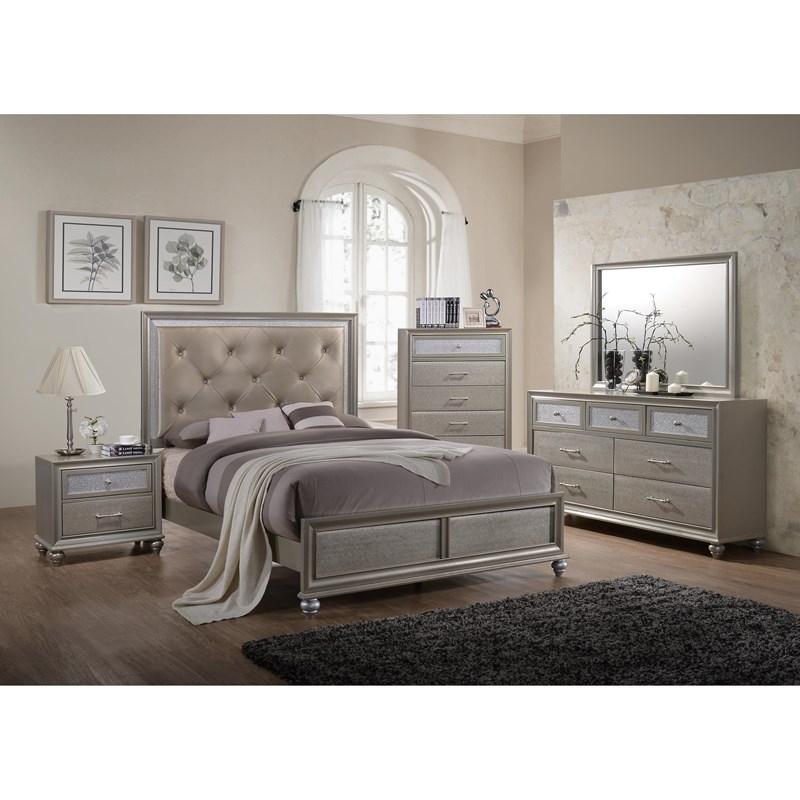 Large Picture of Crown Mark Lila B4390-2 Nightstand