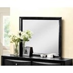 Crown Mark Black Emily B4280-11 Dresser Mirror