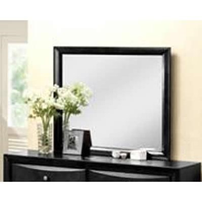 Crown Mark Black Emily B4280-11 Dresser Mirror