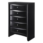 Crown Mark Black Emily B4280-4 Chest