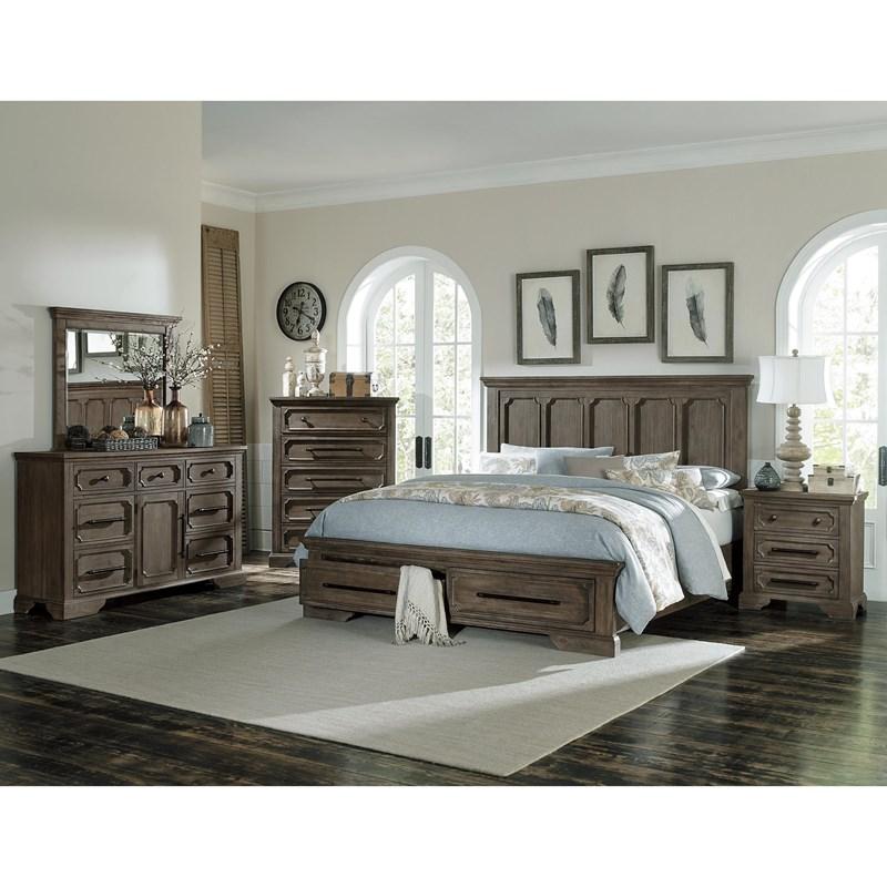Large Picture of Homelegance Toulon 5438-4 Night Stand
