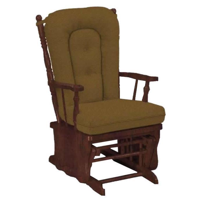 Large Picture of Best Home Furnishings Knox C8987DP-2 Glider Rocker (Mocha)
