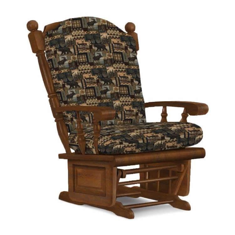 Fauteuil berçant Delling en tissu (C5897AB-27909) image 1