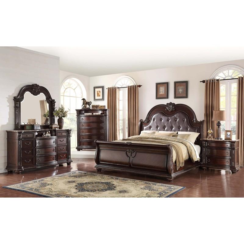 Large Picture of Crown Mark Stanley B1600-2 Nightstand