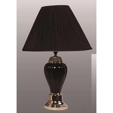 Crown Mark Porcelain 6117-BK Table Lamp