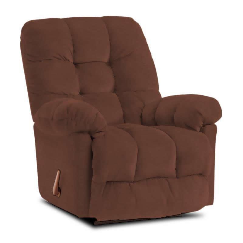Fauteuil inclinable manuel berçant Brosmer en cuir (9MW87-1LV-73014L) image 1