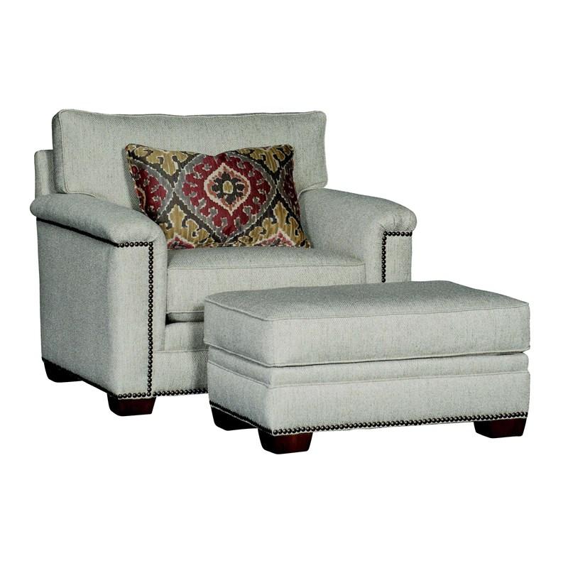 Large Picture of Mayo Furniture 1370F50 Ottoman - Aries Mineral