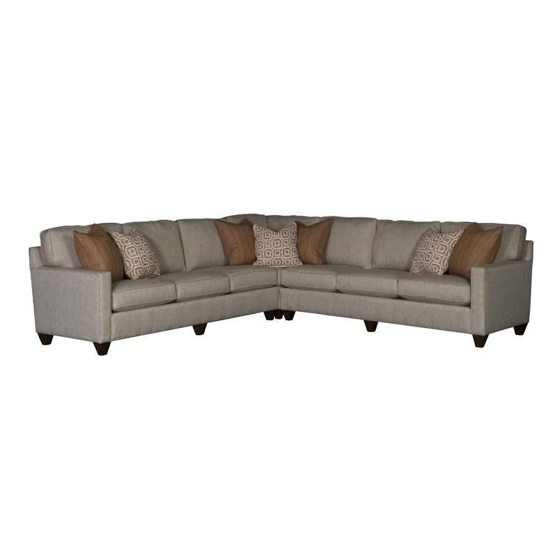 Mayo Furniture 3830F 3 pc Sectional - Bopper Cream