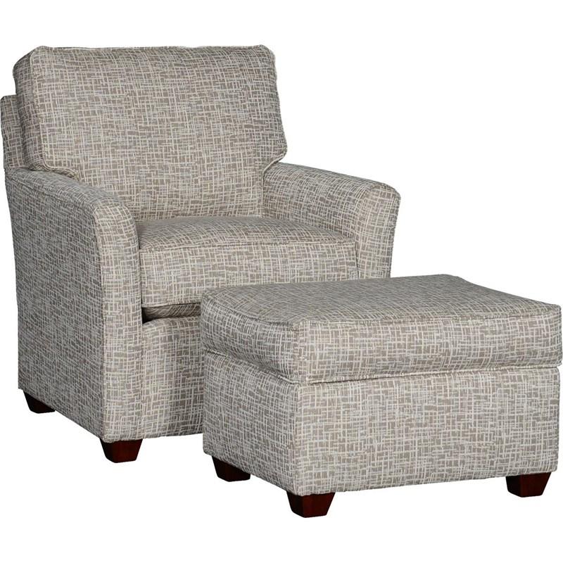 Large Picture of Mayo Furniture 1117F40 Chair - Trelor Putty
