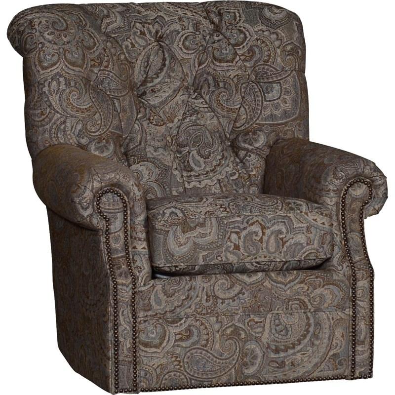 Mayo Furniture 2220F42 Swivel - Paisley Opal