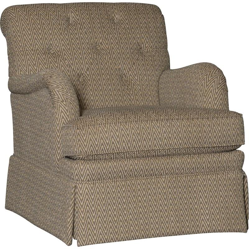 Large Picture of Mayo Furniture 2495F42 Swivel - Selley Champagne
