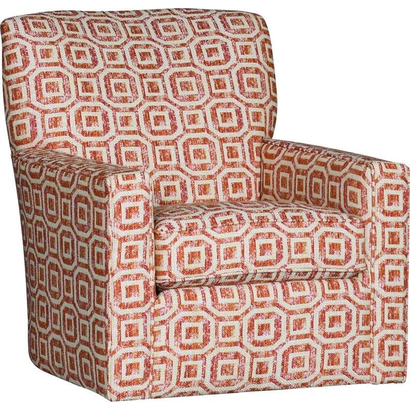 Mayo Furniture 5000F43 Swivel Glider - Ananita Tangerine