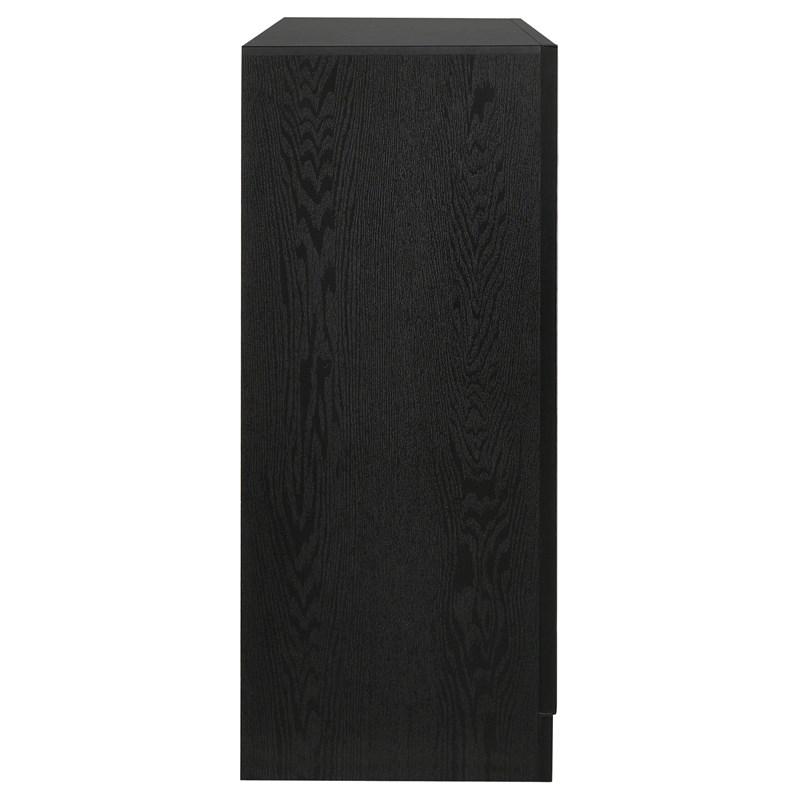 Large Picture of Coaster Furniture Miranda 206363 7-Drawer Dresser - Black