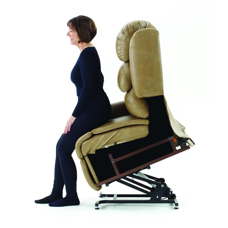 Large Picture of Ultra Comfort America StellarComfort UC520 Lift and Recline Chair - French Roast