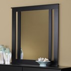 Perdue Woodworks Black 5022 Dresser Mirror