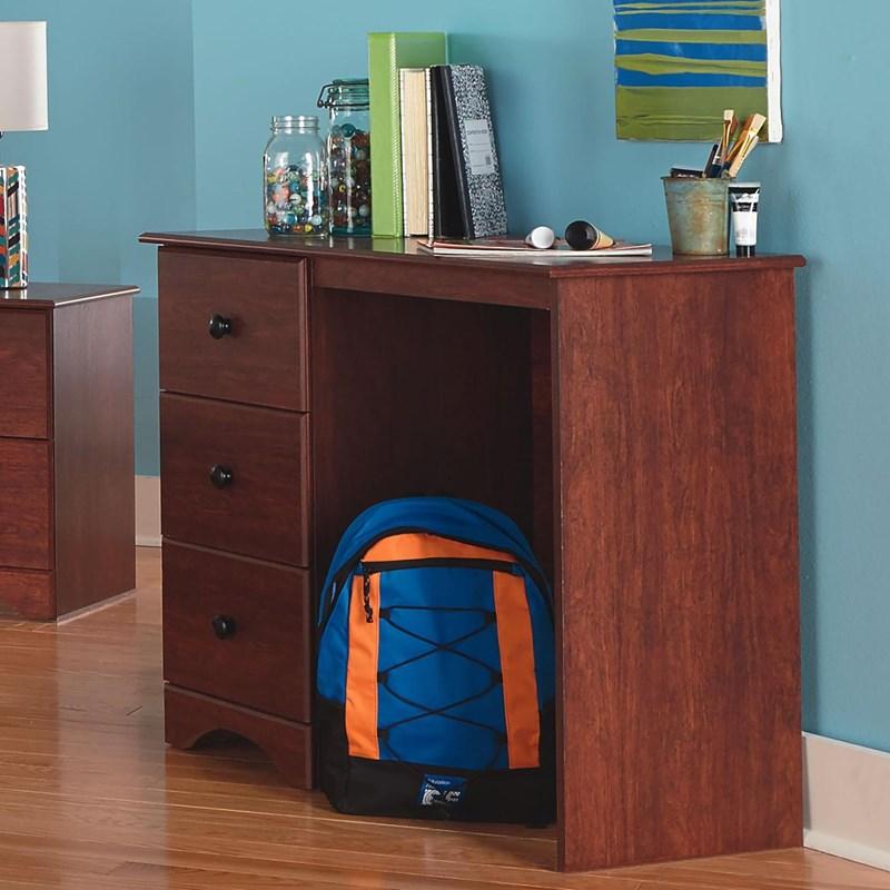 Large Picture of Perdue Woodworks Cinnamon Fruitwood 11373 3 - Drawer Desk