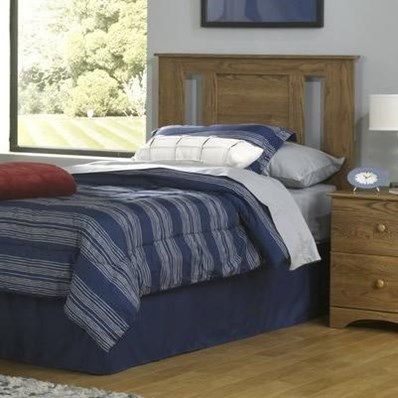 Perdue Woodworks Autumn Oak 12033 Twin Panel Headboard