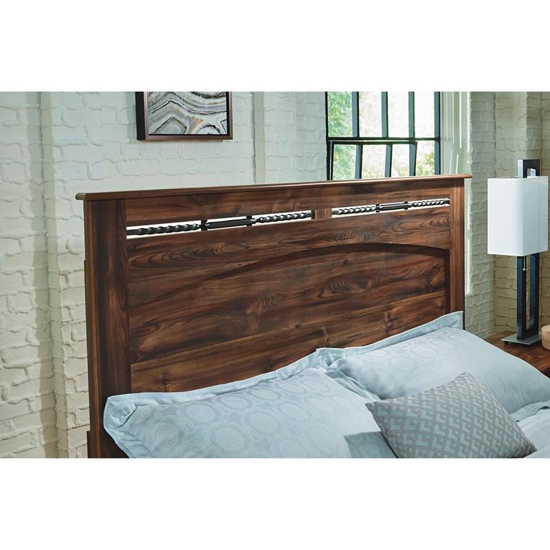 Large Picture of Perdue Woodworks Willow 53000 King Panel Bed