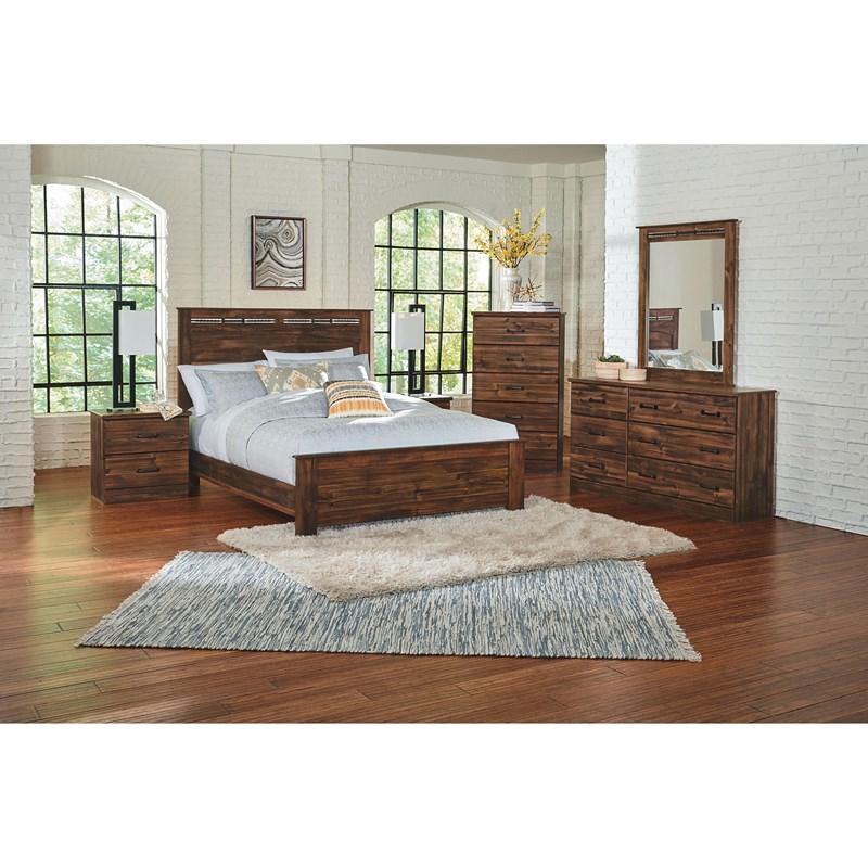 Large Picture of Perdue Woodworks Willow 53000 King Panel Bed