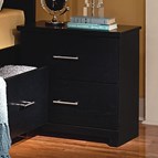 Perdue Woodworks Silhouette 72242 2-Drawer Nightstand