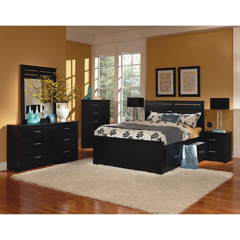 Large Picture of Perdue Woodworks Silhouette 72242 2-Drawer Nightstand