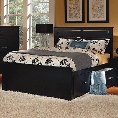 Perdue Woodworks Silhouette 72,000 Queen Storage Bed