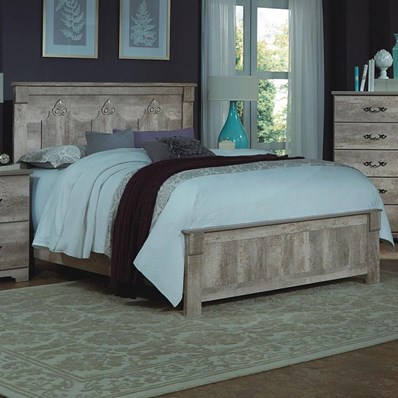 Perdue Woodworks Larkspur 85,000 King Poster Bed