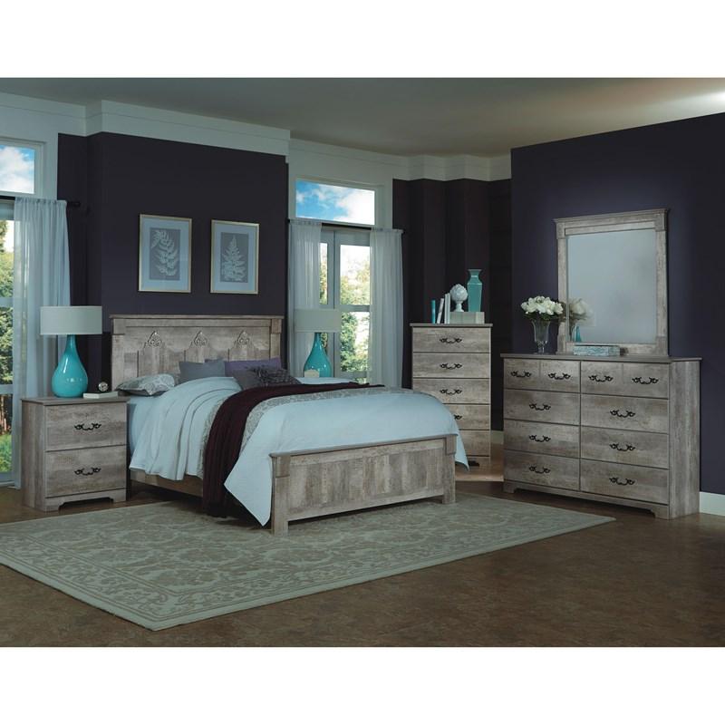 Large Picture of Perdue Woodworks Larkspur 85,000 King Poster Bed