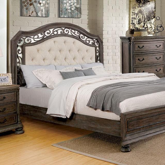 Large Picture of Furniture of America Persephone CM7661CK California King Bed