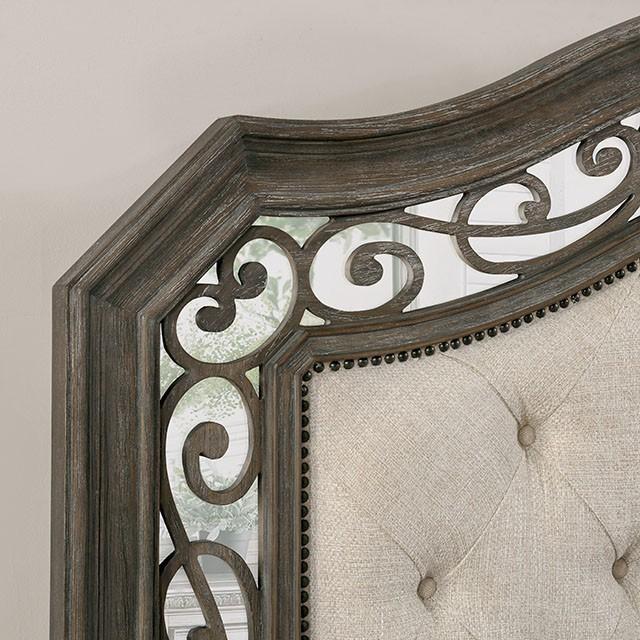 Large Picture of Furniture of America Persephone CM7661EK King Bed