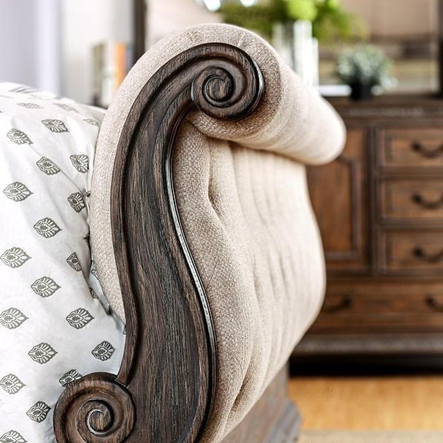 Large Picture of Furniture of America Lysandra CM7663EK King Bed