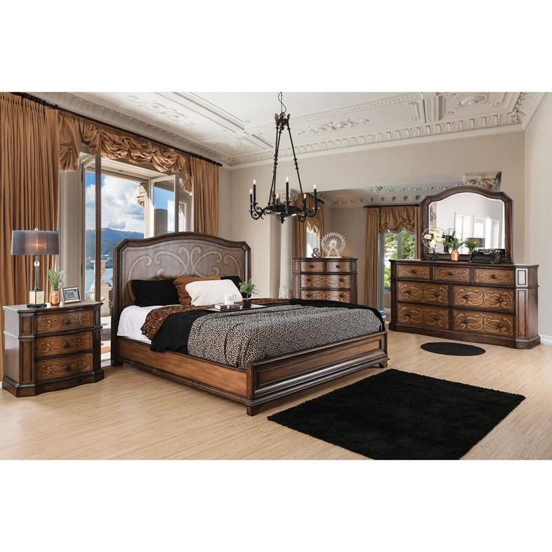 Large Picture of Furniture of America Emmaline CM7831D Dresser