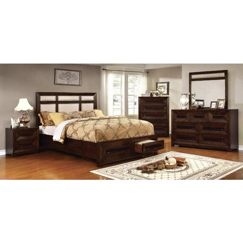 Large Picture of Furniture of America Orlaith CM7697C 5-Drawer Chest