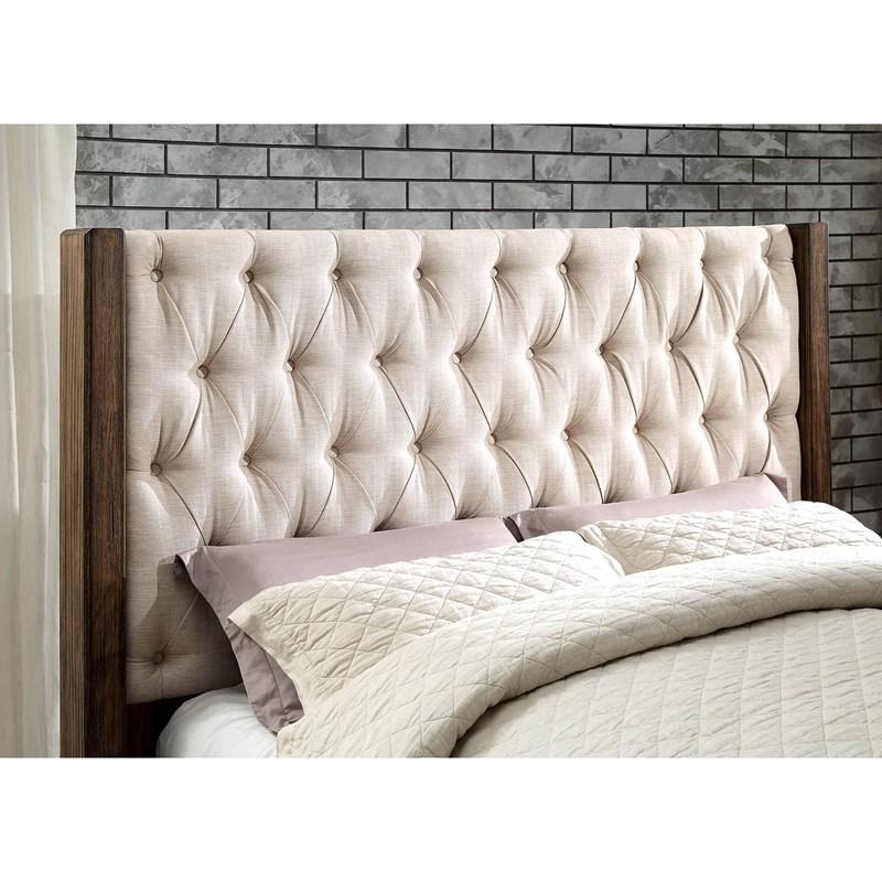 Large Picture of Furniture of America Hutchinson CM7577DR-EK King Bed