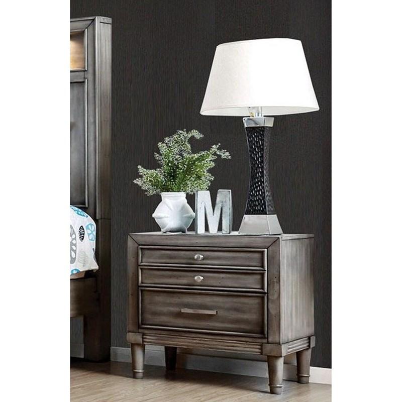 Large Picture of Furniture of America Daphne CM7556N Night Stand