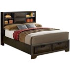 Furniture of America Nikomedes CM7557Q-BED Queen Bookcase Bed