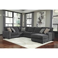 Benchcraft Tracling 72600S2 3 pc Sectional with Chaise (Sectionals - Stationary)